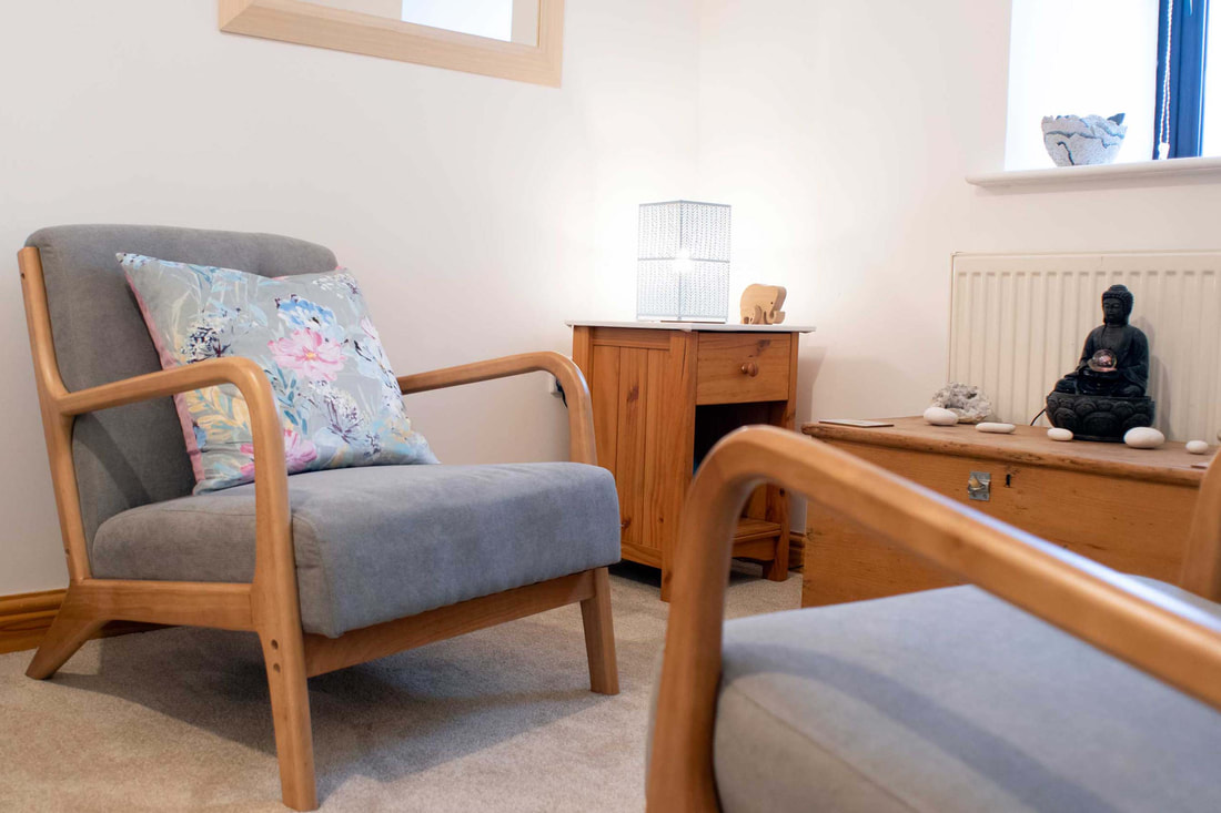 Picture of Counselling room with link to the Counselling Page